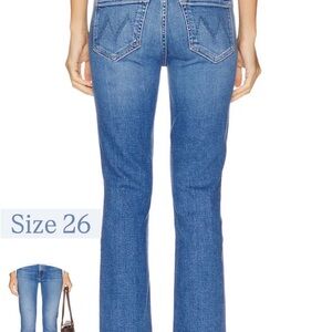 MOTHER Flare Jeans in Classic Blue